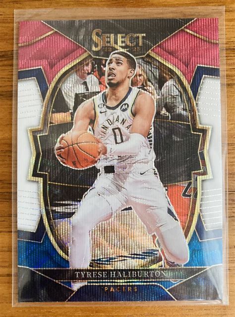 2022 23 Panini Select Tyrese Haliburton Concourse Prizm 20 バスケットボール