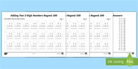 Differentiated Split Strategy Addition Worksheets Twinkl Worksheets