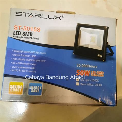 Jual Starlux Kap Lampu Sorot 50 Watt Shopee Indonesia