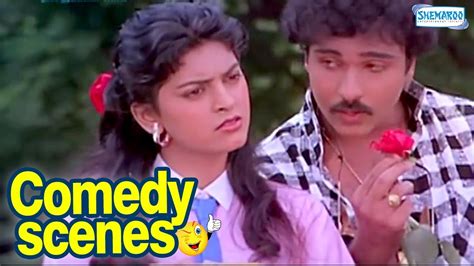 Kannada Comedy Scenes Premaloka Ravichandran Juhi Chawla Youtube