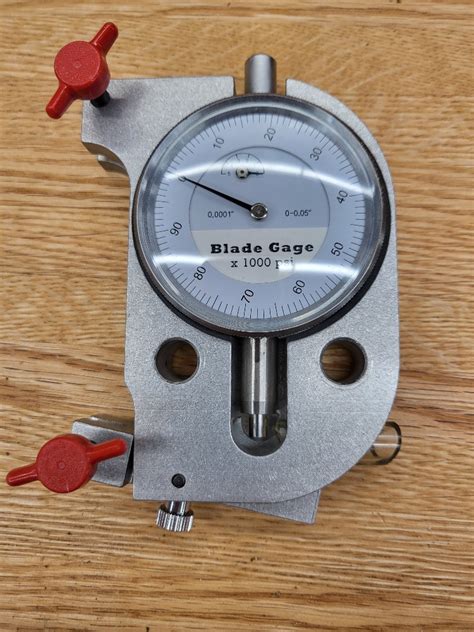 Bandsaw Blade Tension Gage