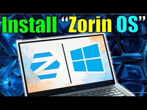 How To Install Zorin Os With Dual Boot Youtube