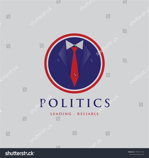 Parliamentarian Symbol Politics Logo Design Election Stock Vector ...