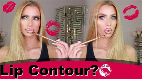 How To Contour Your Lips The Perfect Nude Lip Youtube