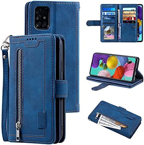 Ueebai Wallet Case For Samsung Galaxy A Retro Card Holder Slots