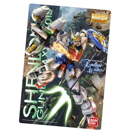 Carta Promocional Gunpla Package Art Collection Mg Shenlong Gundam Ew