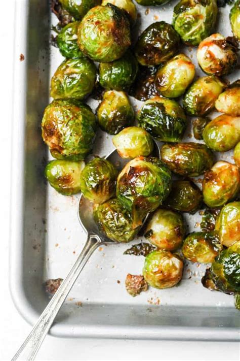 Honey Sriracha Brussels Sprouts Organically Addison