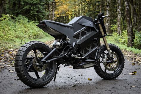 An Electric Scrambler By Droog Moto