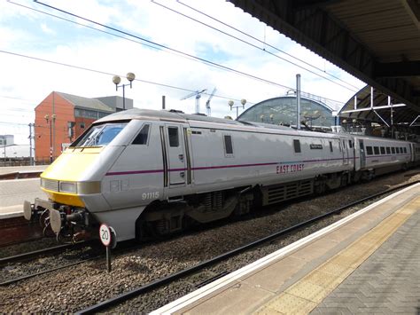 91115 At Newcastle 23 6 14 East Coast Class 91 91115 Bl Flickr