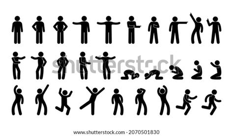 1,300 Standing Stickman Silhouette Images, Stock Photos & Vectors | Shutterstock