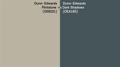 Dunn Edwards Flintstone Vs Dark Shadows Side By Side Comparison