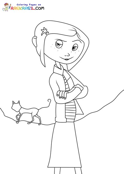 Dibujos De Coraline Para Colorear