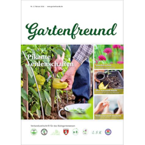 Zeitschrift Gartenfreund Landesverband Braunschweig Der Gartenfreunde