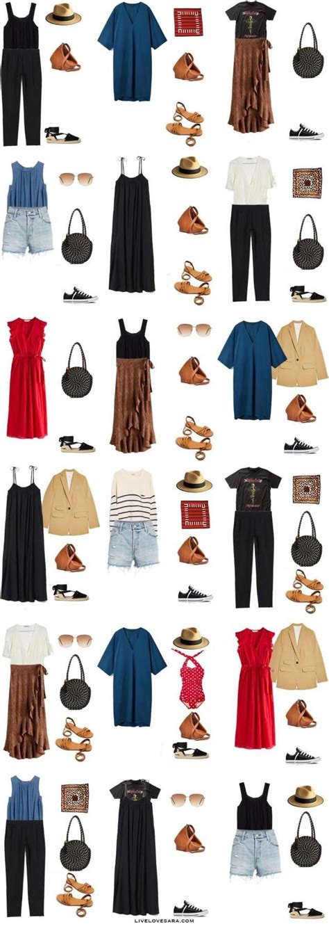 What To Pack For Greece Packing Light Livelovesara Travel Capsule