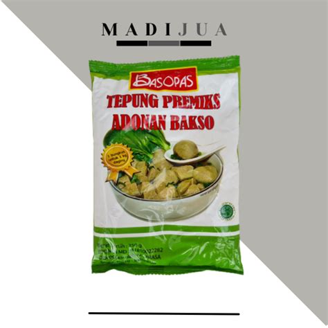 Tepung Bakso Premiks Basopas 250 Gram Lazada Indonesia