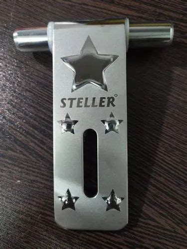 Aldrop Size 10 Stainless Steel STELLER 5 Star Embose Laser Aldrop At