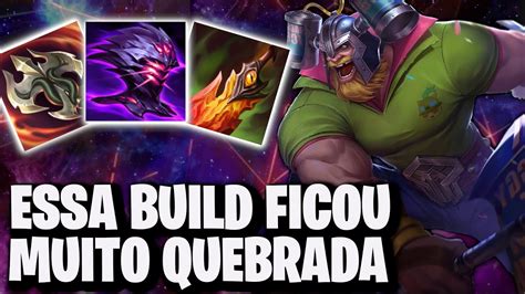 Essa Build Ficou Quebrada Demais Olaf Vs Aatrox League Of Legends