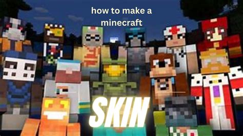 MINECRAFT SKIN MAKEING TUTORIAL - YouTube