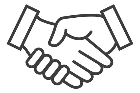 Handshake Icon. Deal Symbol. Succesful B Graphic by vectortatu · Creative Fabrica