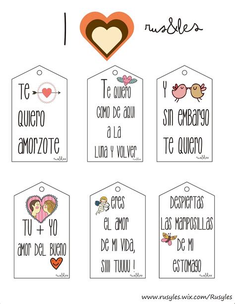 Plantillas De Tarjetas De Amor Para Imprimir Otoley