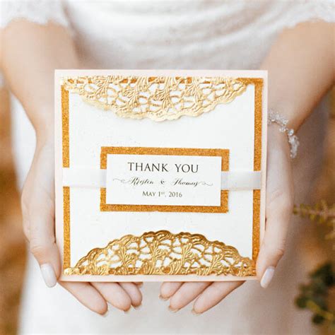 How To Write A Wedding Thank You Card