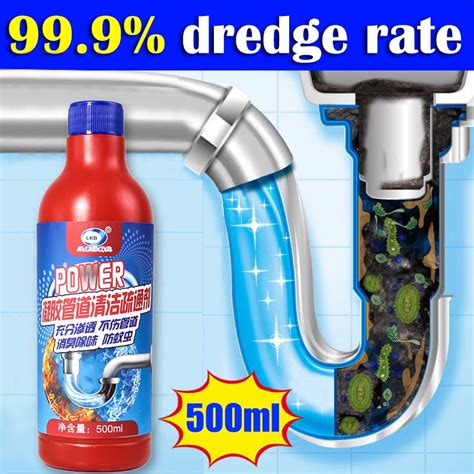 Pipe Dredge Liquid Pipe Dredging Agent Powerful Clog Remover Drainage