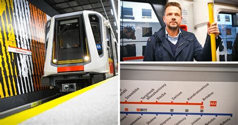 Druga linia metra w Warszawie Nareszcie otwarto metro na Bródno Trzy