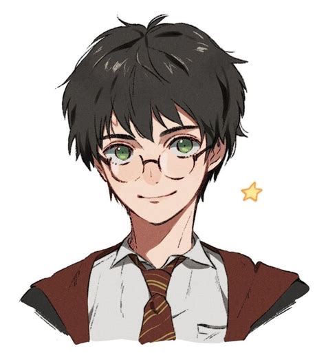 Harry Potter Harry Potter Anime Harry Potter Dễ Thương