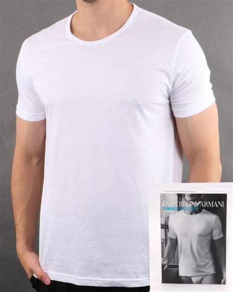 Ea7 Emporio Armani T Shirt 2 Pack In White 80s Casual Classics