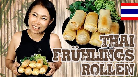 Thai Fr Hlingsrollen Rezept Unglaublich Lecker Thail Ndisch