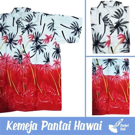 Jual Baju Kemeja Pantai Bali Pakaian Hawai Baju Trendi Baju Pria