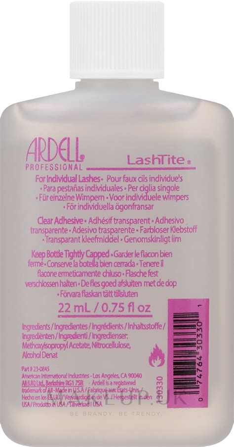 Individual Lashes Transparent Adhesive Ardell Lashtite Adhesive Clear