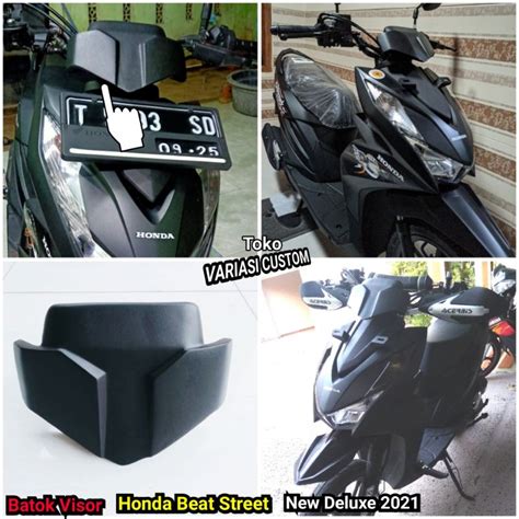 Jual Visor Honda Beat Street Led 2020 2021 Aksesoris Variasi Custom