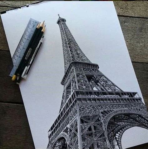 Dibujo Architecture Drawing Art Eiffel Tower Drawing Eiffel Tower