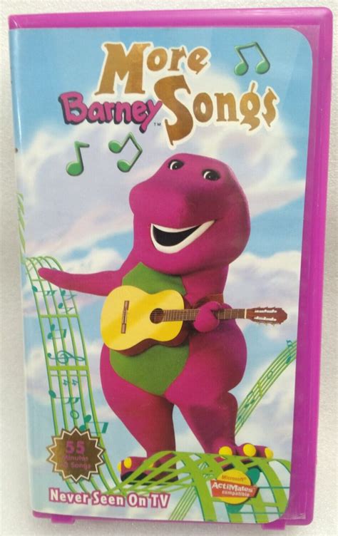 VHS Barney: More Barney Songs (VHS, 1999, Lyrick Studios) - VHS Tapes