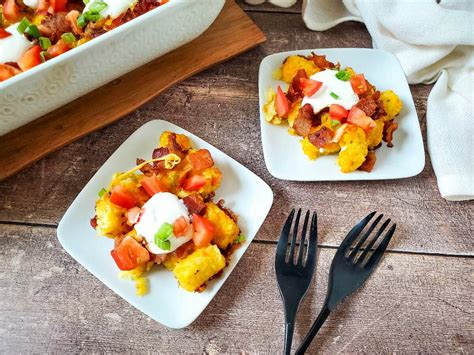 Loaded Tater Tots Recipe | AllFreeCasseroleRecipes.com