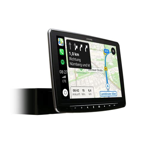 Alpine Ine F D Navigasjon Multimedia Floating Dab Carplay