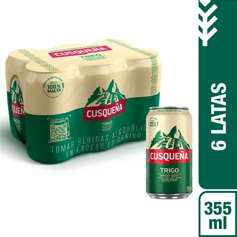 Six Pack Cerveza Cusqueña Trigo 355 ML