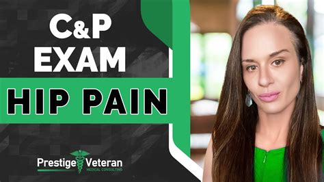 What To Expect In A Hip Pain C P Exam Va Disability Youtube