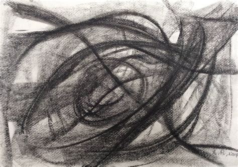 Abstract Charcoal Sketches