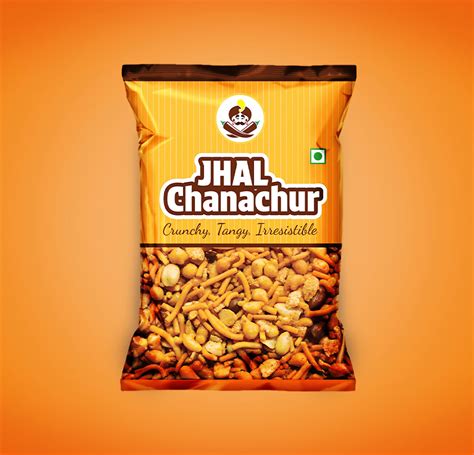 Chana Chur Pouch Packaging Design Behance