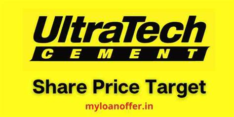 Ultratech Cement Share Price Target 2023 2024 2025 2026 2030