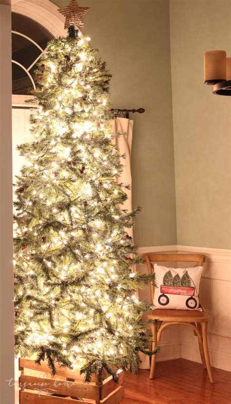 How to Put Lights on a Christmas Tree (so it glows!)