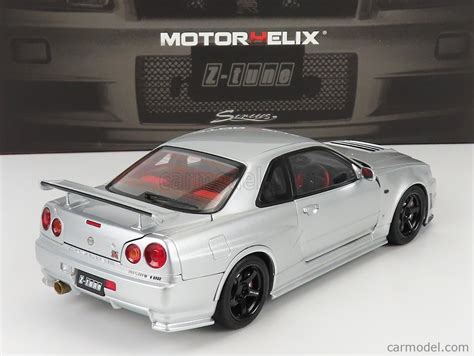 MOTORHELIX M83404 Escala 1 18 NISSAN SKYLINE GT R NISMO Z TUNE BNR34