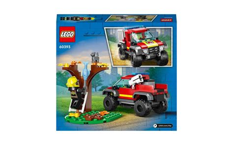 60393 Lego City Fire 4x4 Brandweertruck Redding Toychamp