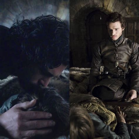 Goodbye Bran Robb Stark Jon Snow And Little Bran Bran Stark Robb