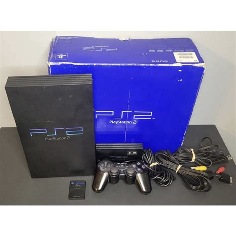 Playstation 2 Fat Scph 37000 Japonês Zen Black Edição Corre Que Ta