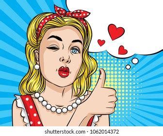 Vector Retro Illustration Pop Art Comic Stock Vector Royalty Free