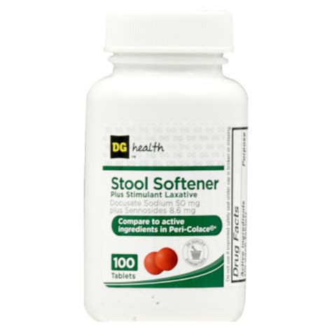 Dg Health Stool Softener Plus Stimulant Laxative 100 Ct Reviews 2021