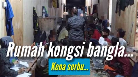 Bangla Tengah Lepak Rumah Kongsi Kena Kutip PGA Dan Imigresen YouTube